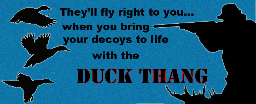 The Duck Thang Lures Ducks Right to Your Decoys