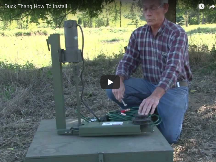How to Set Up the Duck Thang Motion Decoy System